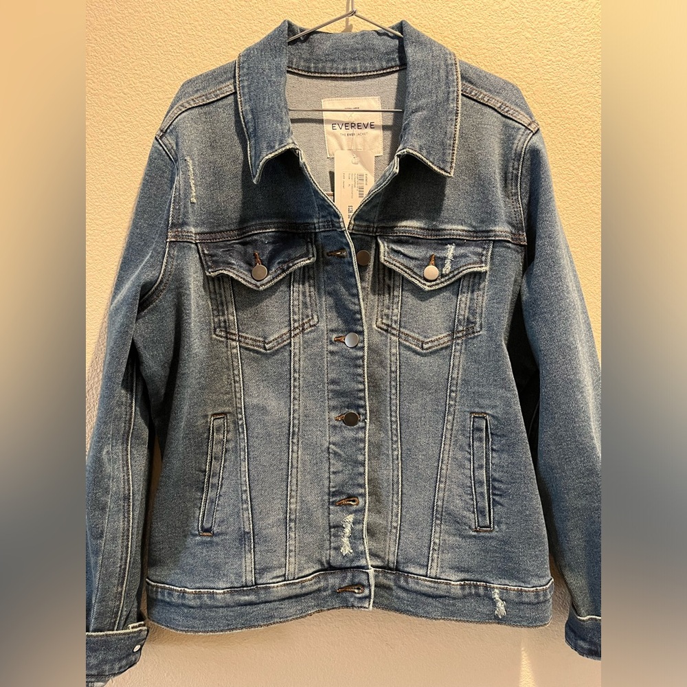 Evereve Denim Jacket XL